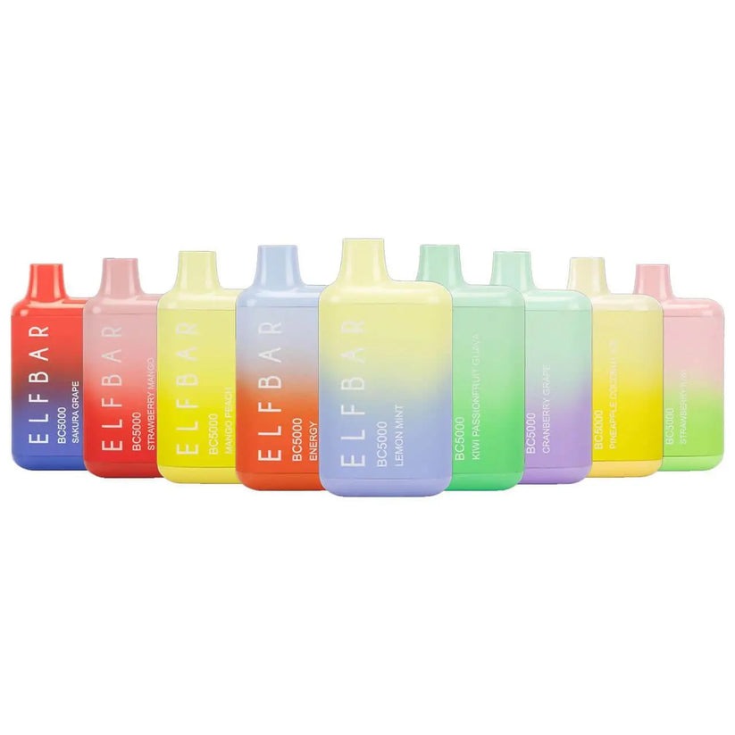 Elf Bar BC5000 | ORIGNAL Rechargeable Disposable Vape Puffs| Vape Shop Chennai