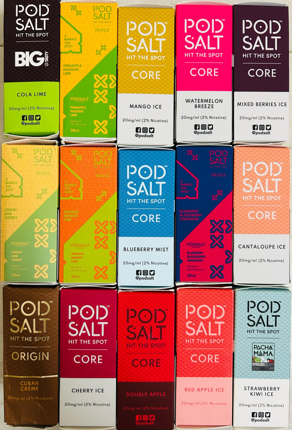 Buy Pod Salt Nic Salts Online | Best Flavours for Reusable Vape Devices | Vape Shop Chennai