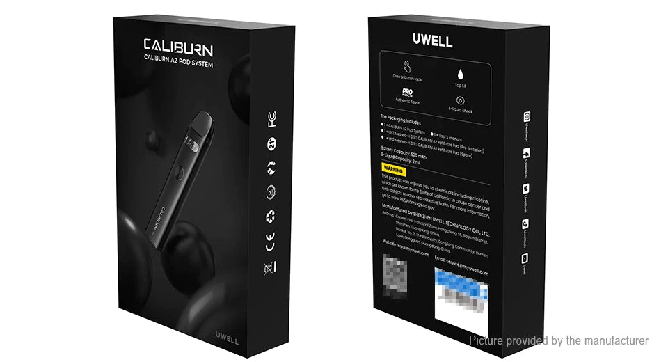 Uwell Caliburn A2 Orignal kit 15W Pod System | Vape Shop Chennai
