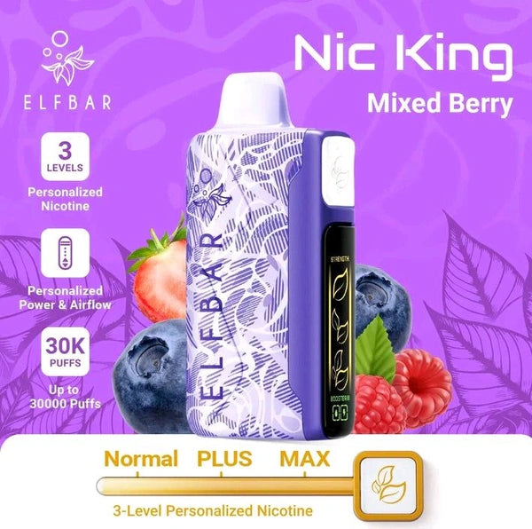 Elfbar Nic King 30k Puffs Vape Shop Chennai Disposable Vape