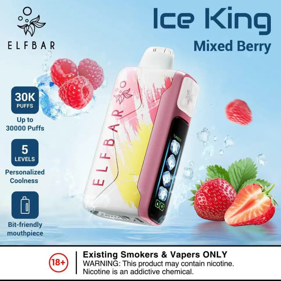 Elfbar ice King 30k Puffs Best Price In Vape shop Chennai